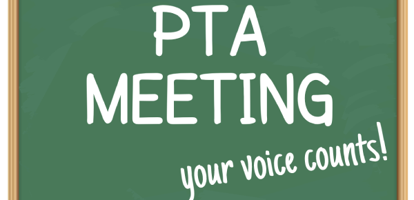 PTA Meeting announcement